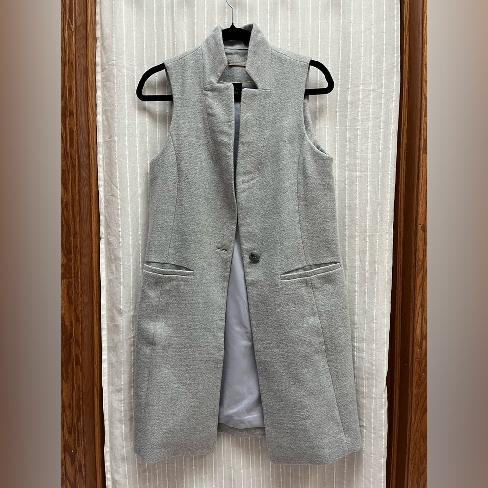 Whbm Warm & Cozy Long Button Down Single Breasted… - image 6